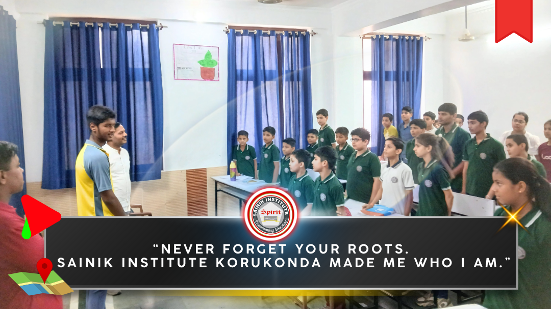 Home Visit By Darsh Pandey-Sainik Institute Lucknow